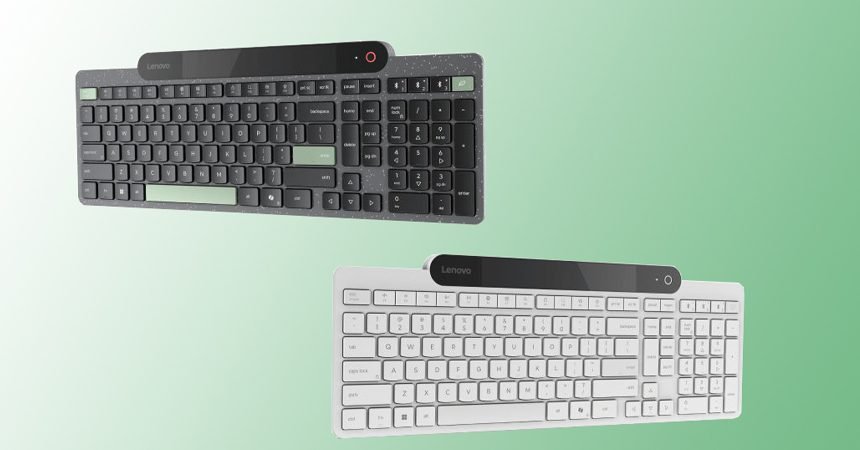 lenevo Self-Charging Bluetooth Keyboard