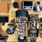 DSLR mirrorless action drone camera