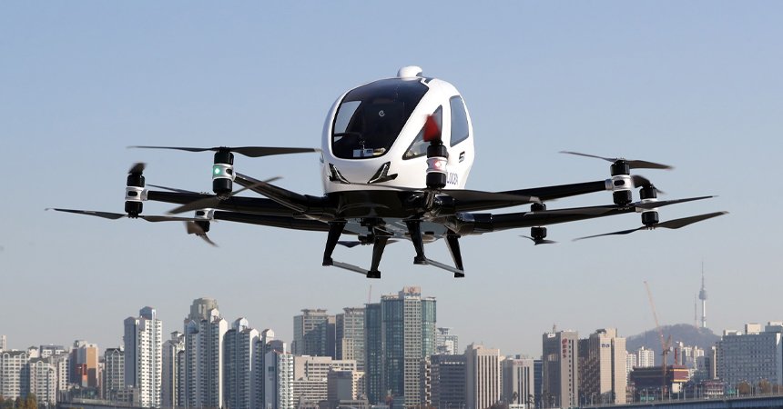 eHang flying car