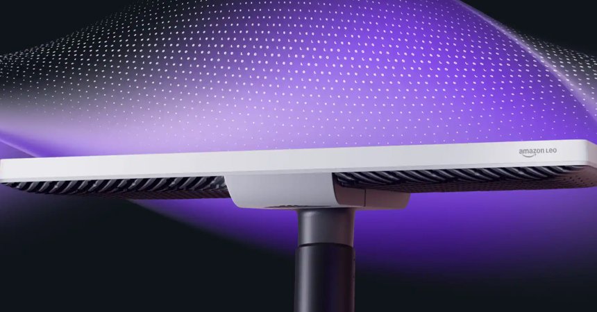 Amazon satellite antenna