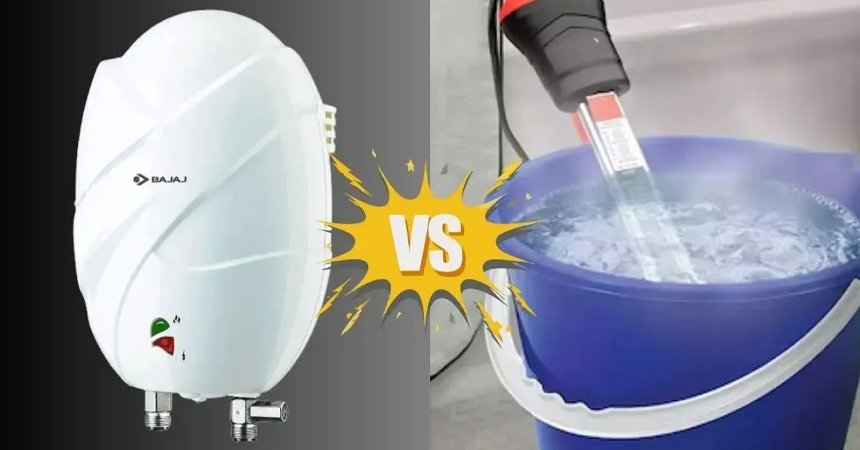 Geyser or heating rod