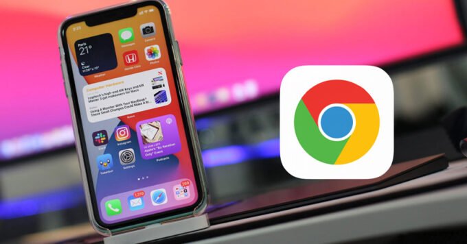 Apple iphone Chrome